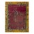 1920s Red Floral Birds Antique Chinese Art Deco Carpet 9'x12' Knotted Wool Rug For Sale