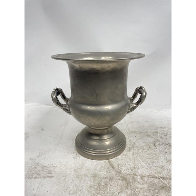 Antique Silver Vase, 1950s For Sale - Image 10 of 10