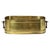 Large Vintage Oval Brass Planter For Sale - Image 15 of 16