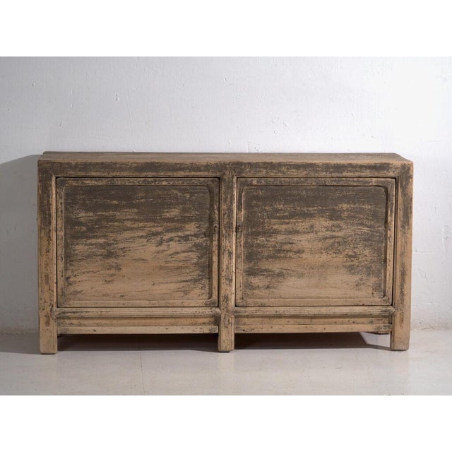 Mid-Century Chinese Shanxi Pine Sideboard or Cabinet For Sale - Image 4 of 12