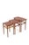 Mid-Century Danish Teak Nesting Tables with Rattan Shelves, 1960s, Set of 3 For Sale - Image 6 of 18