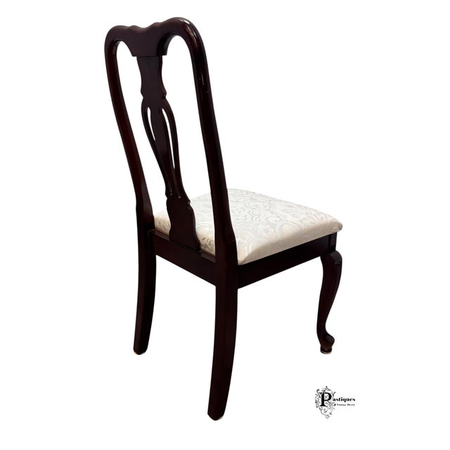 Early 21st Century Vintage Chippendale Style Mahogany Dining Chairs - Set of 6 For Sale - Image 5 of 11