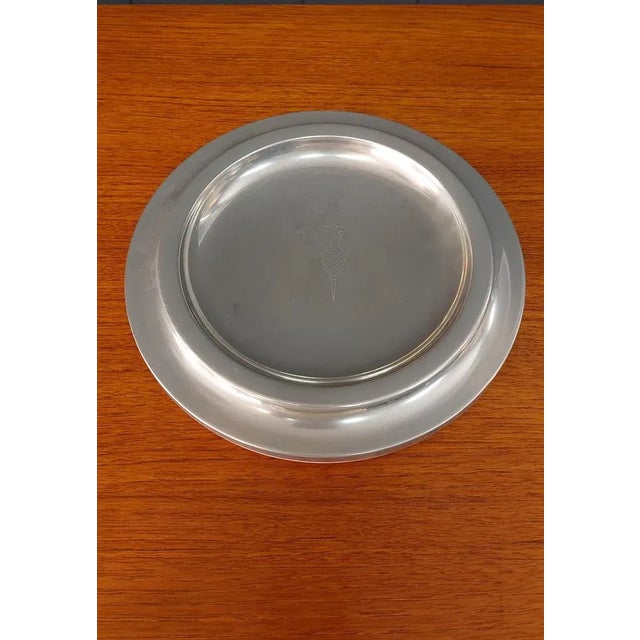 Metal and Wood Centerpiece from Maison Trussardi, Italy, 1970s For Sale - Image 4 of 7