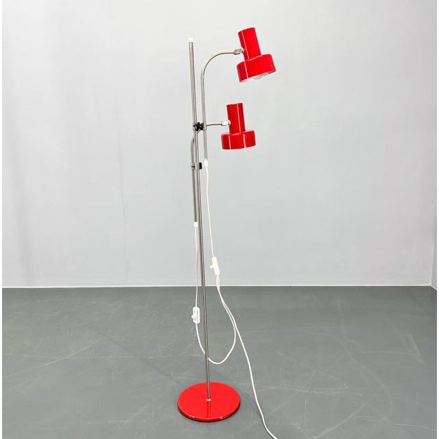 Mid-Century Adjustable Floor Lamp, Germany, 1970s For Sale - Image 15 of 17