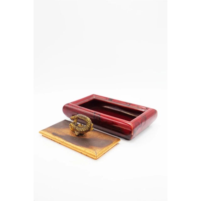 1950s Vintage Cigar Holder with Lid by Giorgio Tura, 1950s For Sale - Image 5 of 9