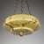 Art Deco Yellow Glass Pendant Lamp, 1930s For Sale - Image 4 of 18