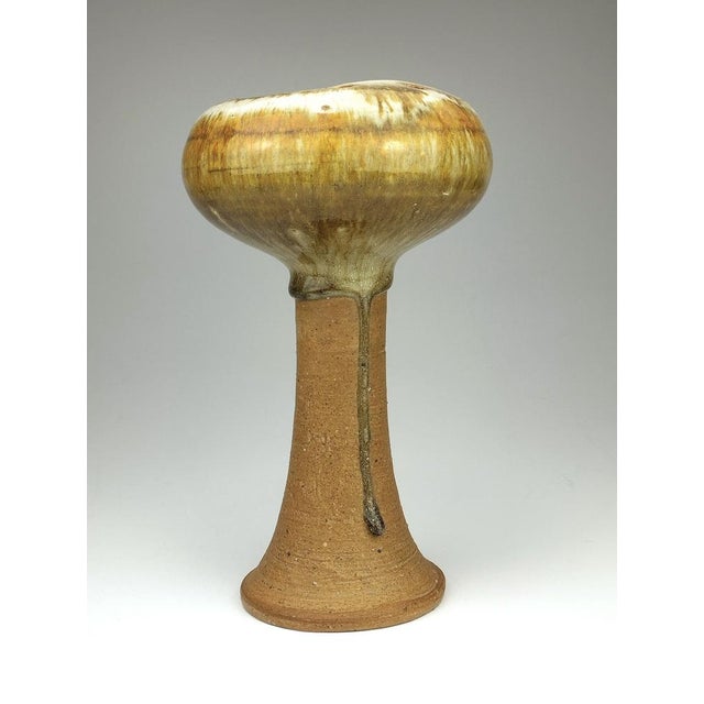 Mid-Century Modern Mushroom Ikebana Vase by Erik Graeser, Denmark, 1960s For Sale - Image 10 of 10