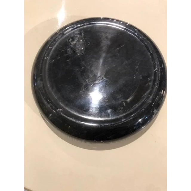 Mid-Century Modern Italian Ashtray in Black Marble by Angelo Mangiarotti, 1967 For Sale - Image 6 of 9