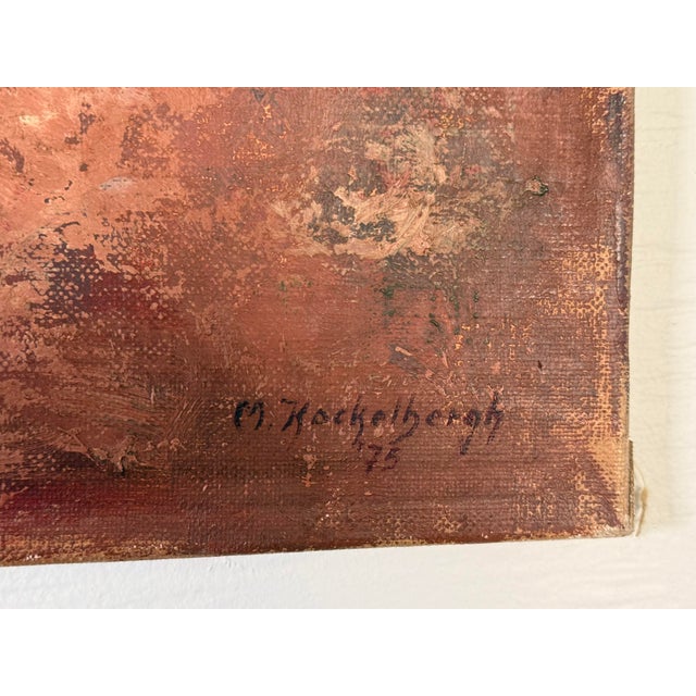 Vintage French Still Life Painting Signed For Sale - Image 11 of 12