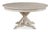 Rustic white finish. Expands to 74 in / 188 cm