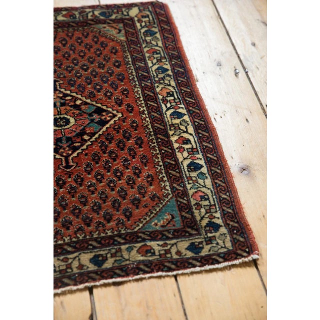 Vintage Engelas Square Rug Mat - 1'11" X 2'5" For Sale - Image 9 of 10