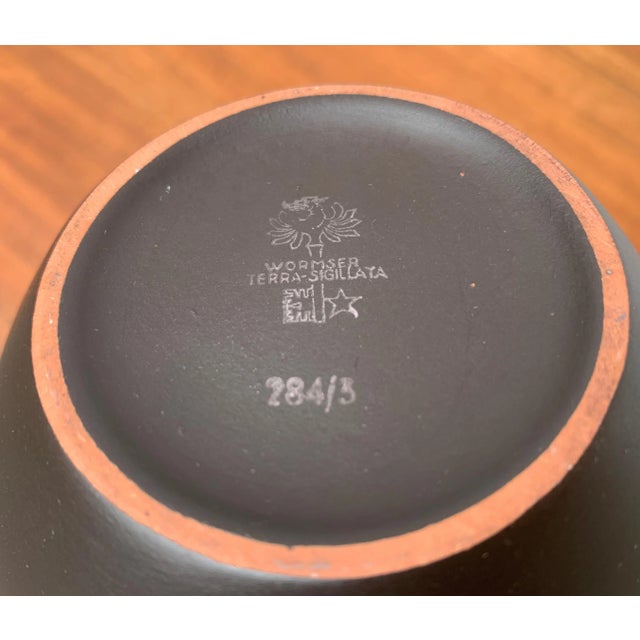 Vintage German Wormser Terra-Sigillata Pottery Vase, Set of 2 For Sale - Image 18 of 18