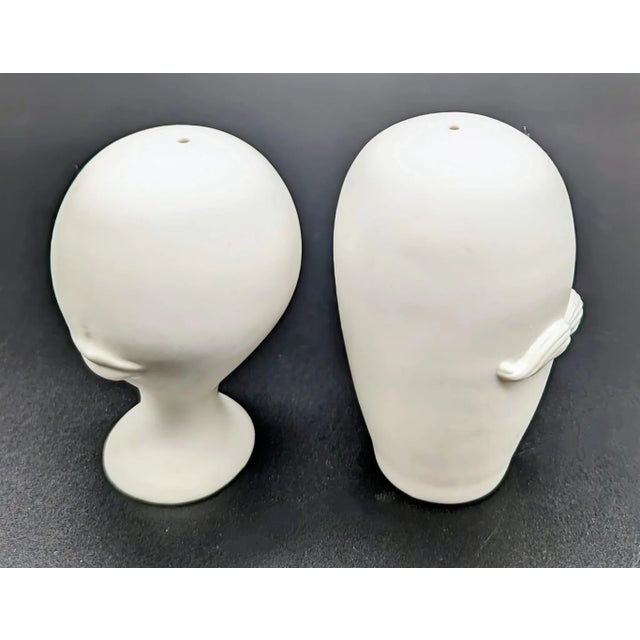 Contemporary Jonathan Adler Mr & Mrs Muse Salt and Pepper Shakers, a Pair For Sale - Image 3 of 11