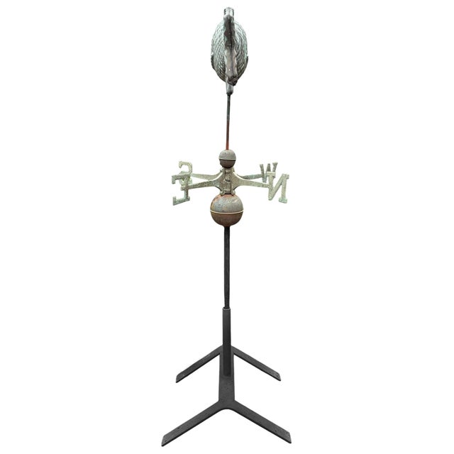Early 20th Century American Copper Trout Weathervane For Sale - Image 4 of 18