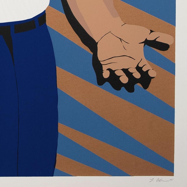 Pop Art 'Veterano' by Lawrence Colacion, 1995, Chicano Art, Xicano, Los Angeles, Lacma, Self Help Graphics & Art For Sale - Image 3 of 10