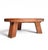 Brutalist oak coffee table / heavy weight / 1960s Width 110Depth 110Height 43 cm