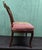 Traditional Vintage Pink Bubble Back Chair With Wooden Frame For Sale - Image 3 of 12