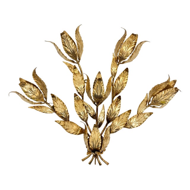 Vintage Hollywood Regency Wall Lamp from Hans Kögl, 1960s For Sale