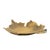 A beautifully sculpted vintage solid brass catchall dish cast in the form of a maple leaf, celebrating the graceful beauty...