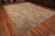 Decorative Handmade Modern Neutral Brown Pomegranate Design Wool Area Rug, Country of origin: Central Asia, Circa date:...