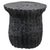 Beautiful hand carved minimalist teak wood charred side table. We have a collection in different shapes and sizes. The...