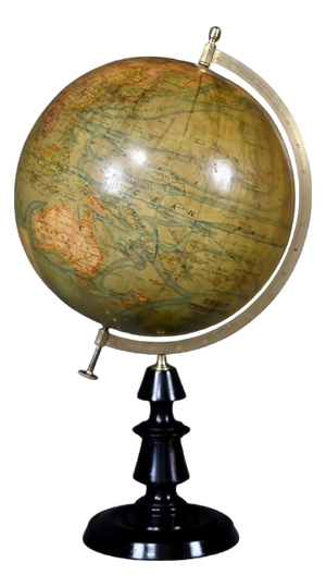 Late 19th Century Globe from J. Forest, 1890s