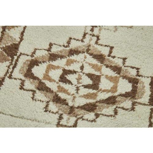 Beige Bohemian Runner Rug For Sale - Image 5 of 7