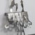 2000 - 2009 Petra Hartman, Iris in a Vase Standing Sculpture, 2002, Stainless Steel For Sale - Image 5 of 11
