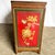 Chinese Vintage Chinese Hand Painted Red Side Board For Sale - Image 3 of 5