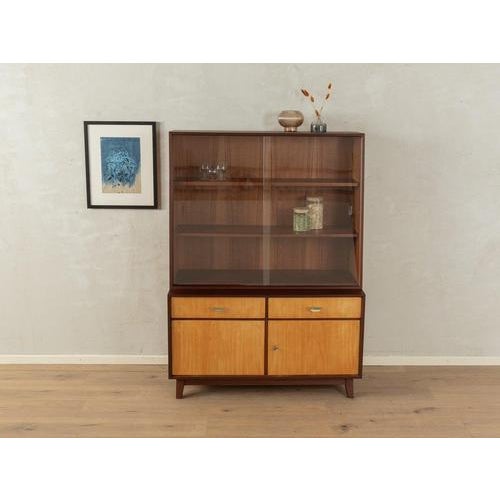 1950s Showcase Very good workmanship High-quality materials Solid wood drawers Made in Germany Width: 105 cm Height: 145...