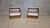 Mid-Century Modern Vintage Bedside Tables, Czechoslovakia, 1940s, Set of 2 For Sale - Image 3 of 12