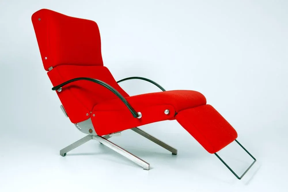 P40 Lounge Chair by Osvaldo Borsan for Tecnoi, 1950s | Chairish