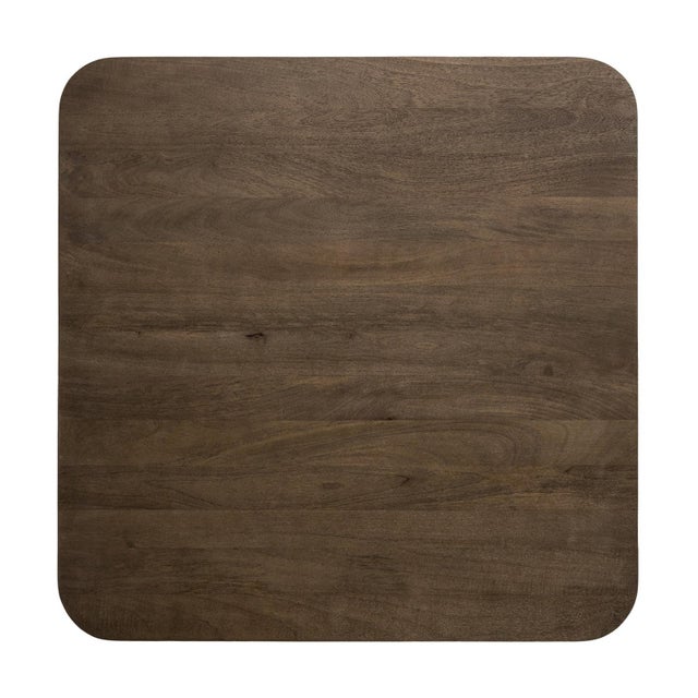 Contemporary Modern Walnut Orb Leg Coffee Table For Sale - Image 3 of 6