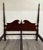 Wood Vintage King Size Universal Furniture Chippendale Carved Four Poster Rice Bed For Sale - Image 7 of 11