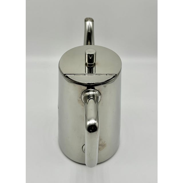 This vintage stainless steel coffee or tea pot from Broggi of Italy is beautifully made, dates to the 1950s and was for...