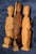 Mid 20th Century Set of 3, Mid 20th Century African Primitive Wood Carvings For Sale - Image 5 of 8