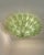 2020s Monumental Imperial Luxury Venetian Green ” Leaves Graniglia” Murano Glass Flush Mount in Mazzega Zuccheri Venini Barovier Style For Sale - Image 5 of 6