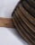 Wood Rustic Vintage Rattan Bent Handle Basket For Sale - Image 7 of 11