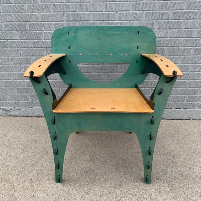 Late 20th Century Puzzle Chair by David Kawecki For Sale - Image 13 of 13