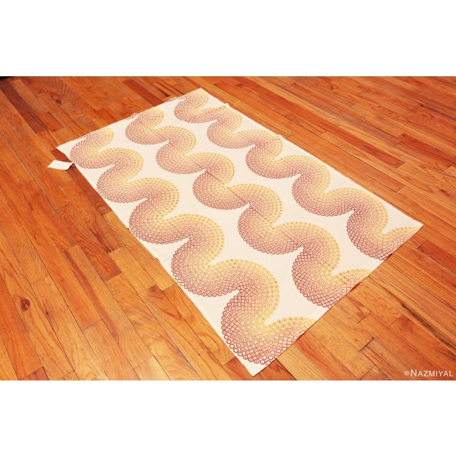 Vintage Danish Verner Panton “Curve” Curtain Pair, Country of Origin: Denmark, Circa Date: Vintage