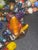 Antique Necklace Venetian Lampwork and Bohemian Molded Glass Beads For Sale - Image 4 of 10