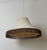Mid-Century Modern Nylon Cocoon Pendant Lamp, Germany, 1970s For Sale - Image 6 of 9