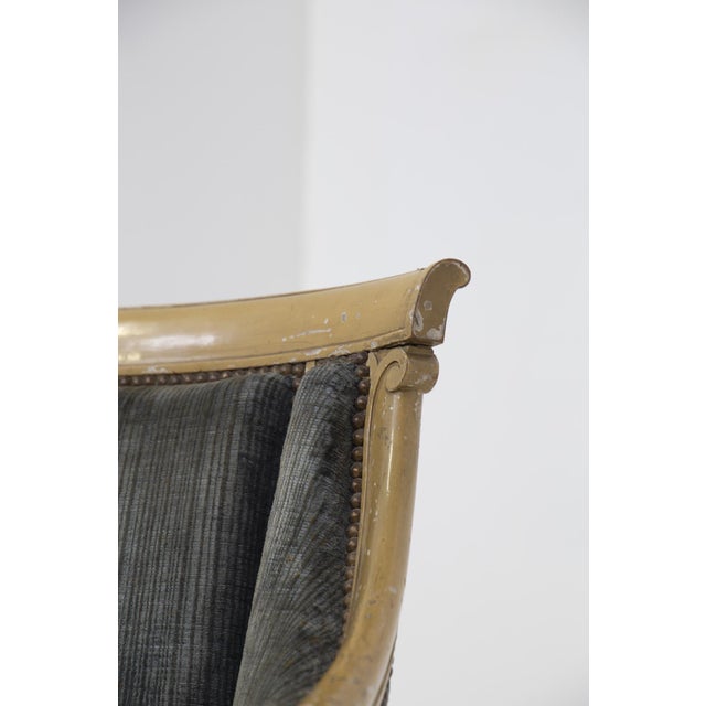 Italian Velvet Sofa, 1890s For Sale - Image 9 of 14