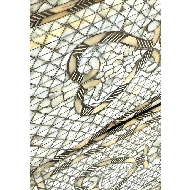 Vintage Mother of Pearl Inlay Chest of Drawers For Sale - Image 13 of 14