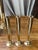 Tubular Candlesticks and Bud Vases in Brass, 1950s, Set of 5 For Sale - Image 10 of 15