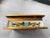 Wood Vintage Hand Painted Floral Jewelry Trinket Box For Sale - Image 7 of 9