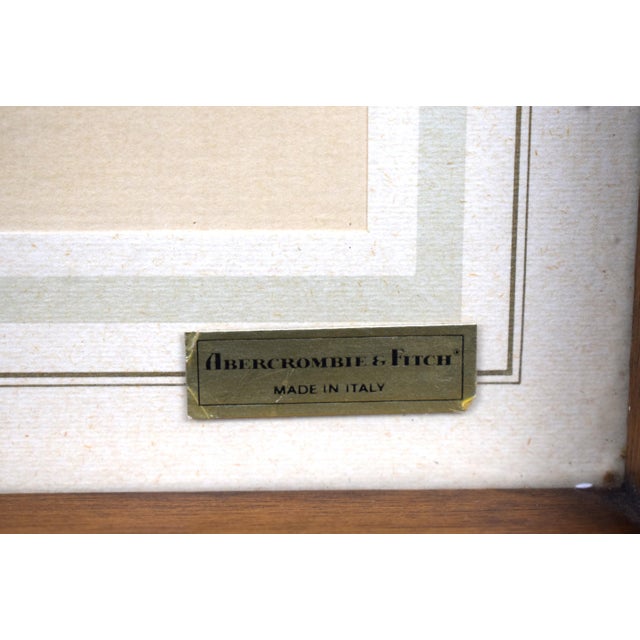 Abercrombie & Fitch Nautical Tray Made in Italy For Sale - Image 4 of 6