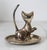 Vintage Silver Plate Cat Ring Holder For Sale In Milwaukee - Image 6 of 11