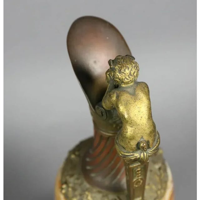 Italian Grand Tour Onyx and Bronze Ewer For Sale In Boston - Image 6 of 11