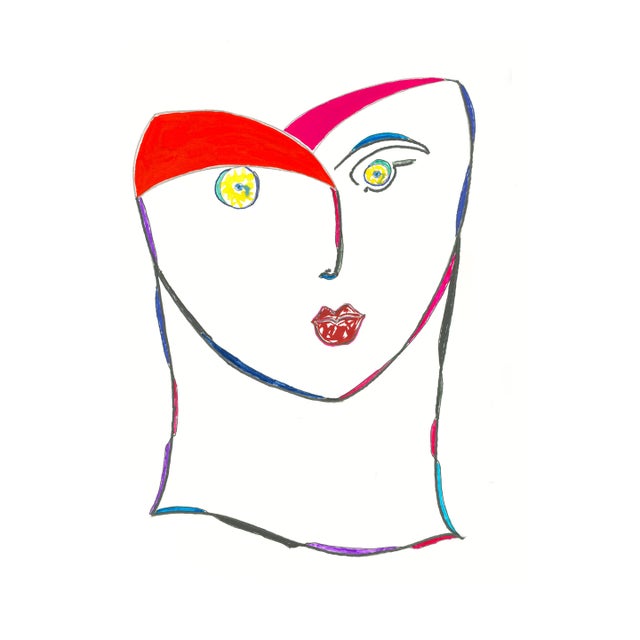 "Kiss Me" Parker People Portraits: Palm Beach Series by Ronald K. Parker For Sale